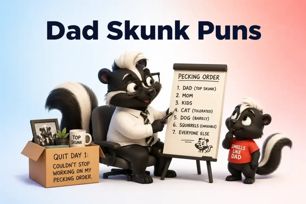 dad skunk puns