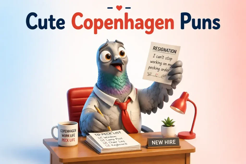 Denmark Copenhagen Puns