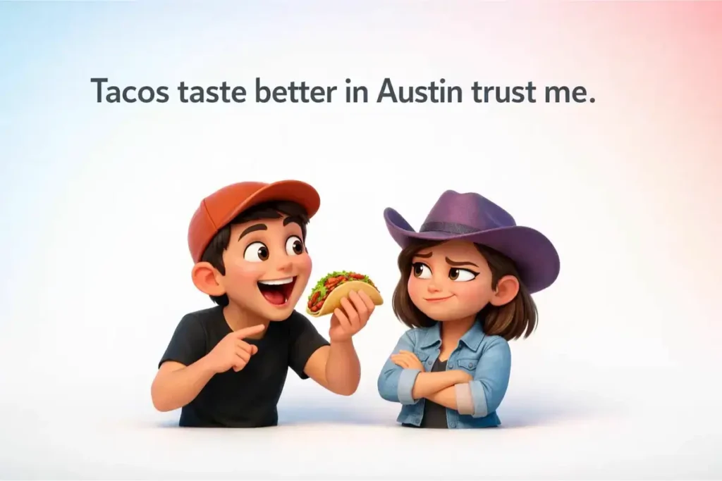 Food Inspired Austin Puns