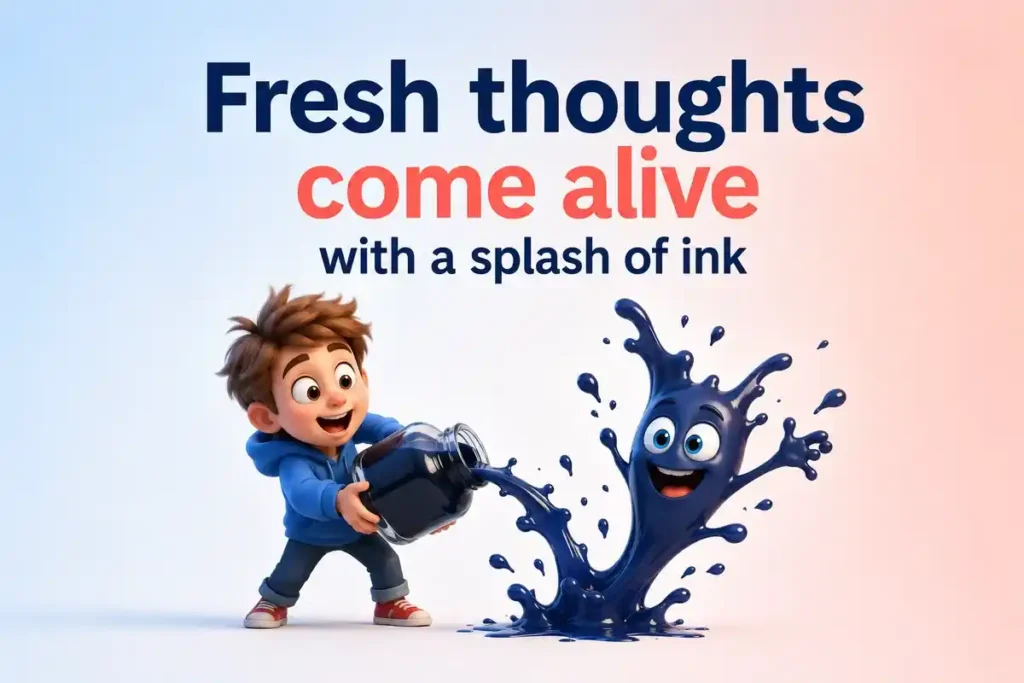 Ink Puns For Social Media Captions