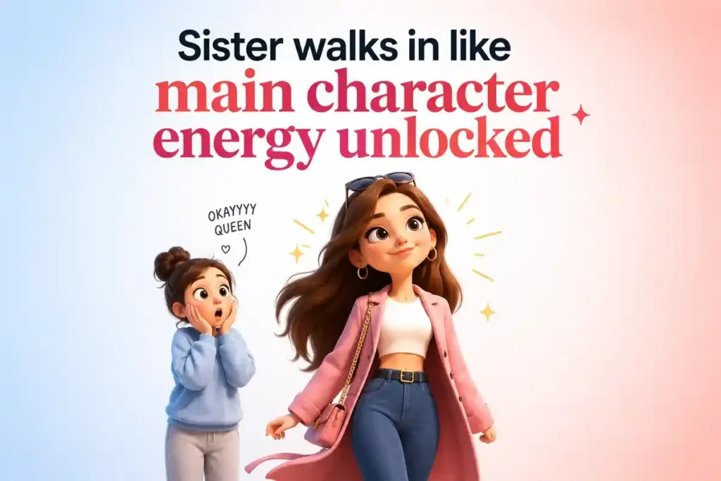 Full Sibling Jokes For Sister Vibes