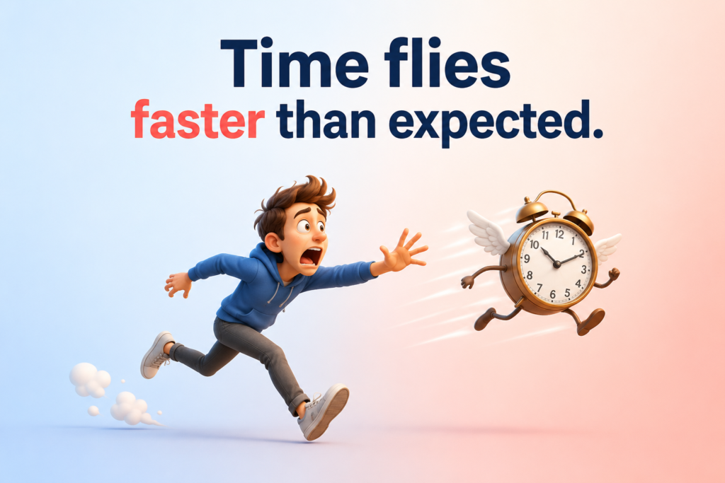 Calendar jokes About Time Passing