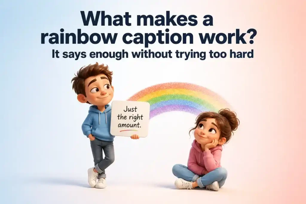 Rainbow Pride Captions That Feel Natural