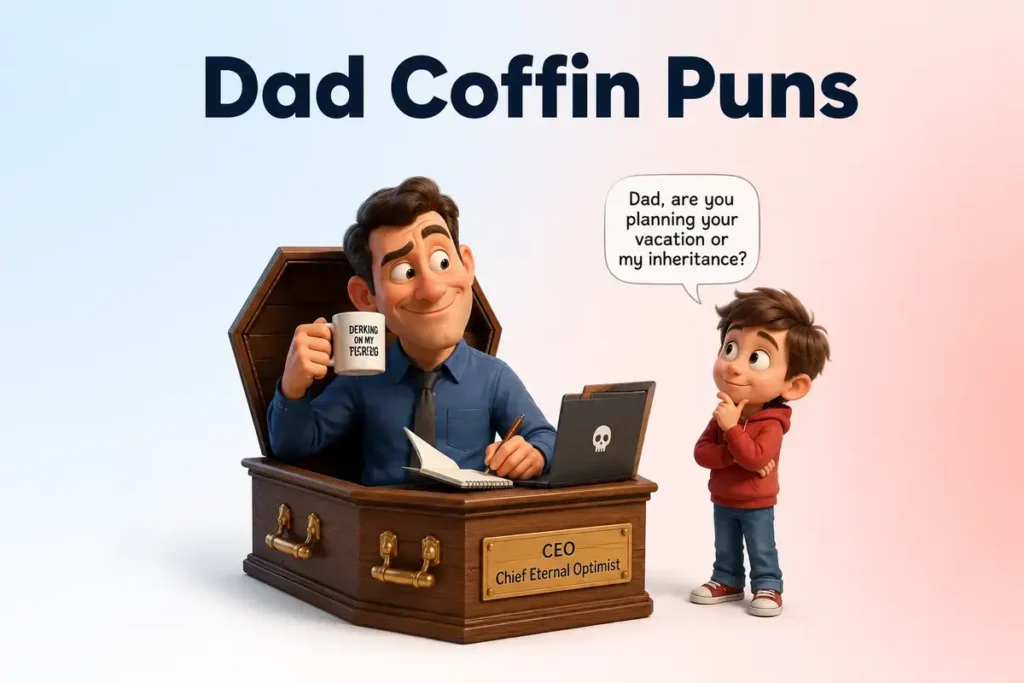 dad coffin puns