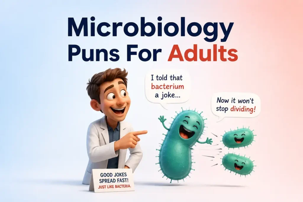Microbiology jokes for adults