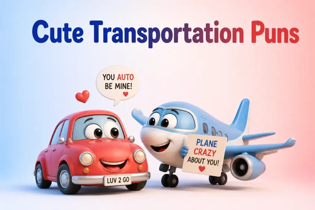 Cute Transportation Puns