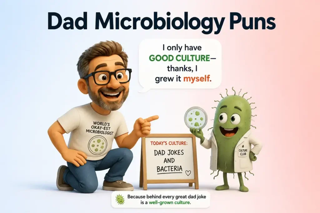 Dad Microbiology jokes