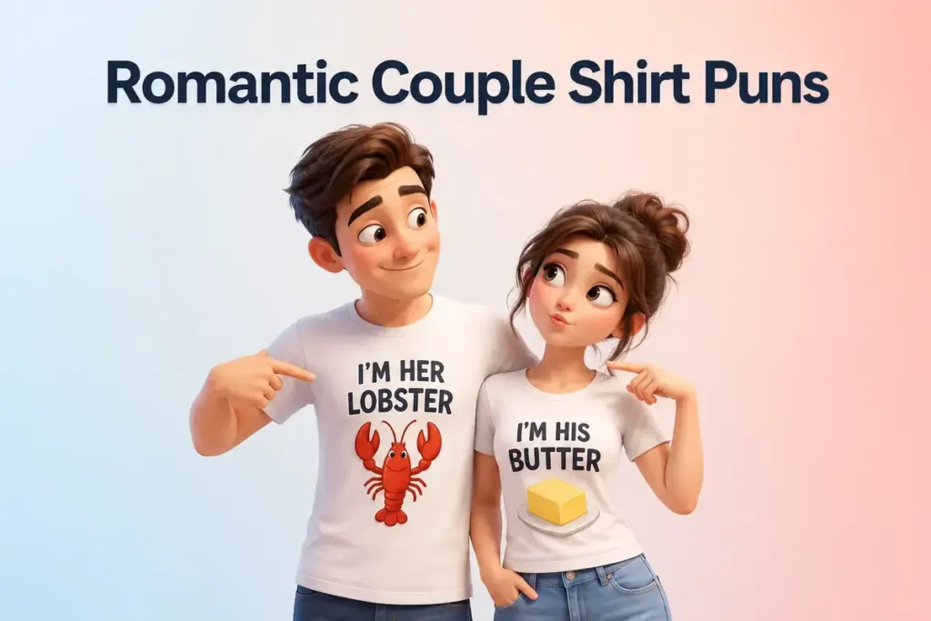 Romantic Couple Shirt Puns