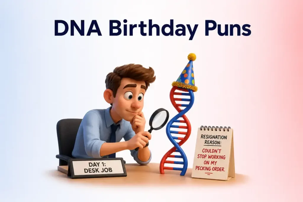 DNA Birthday Puns