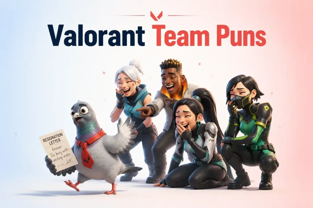 Valorant Team Puns