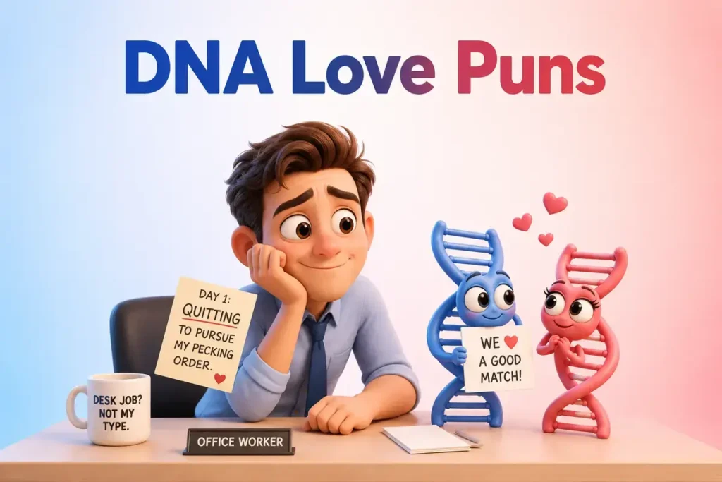 Dna Love Puns