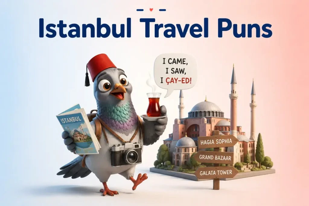 Istanbul Travel Puns