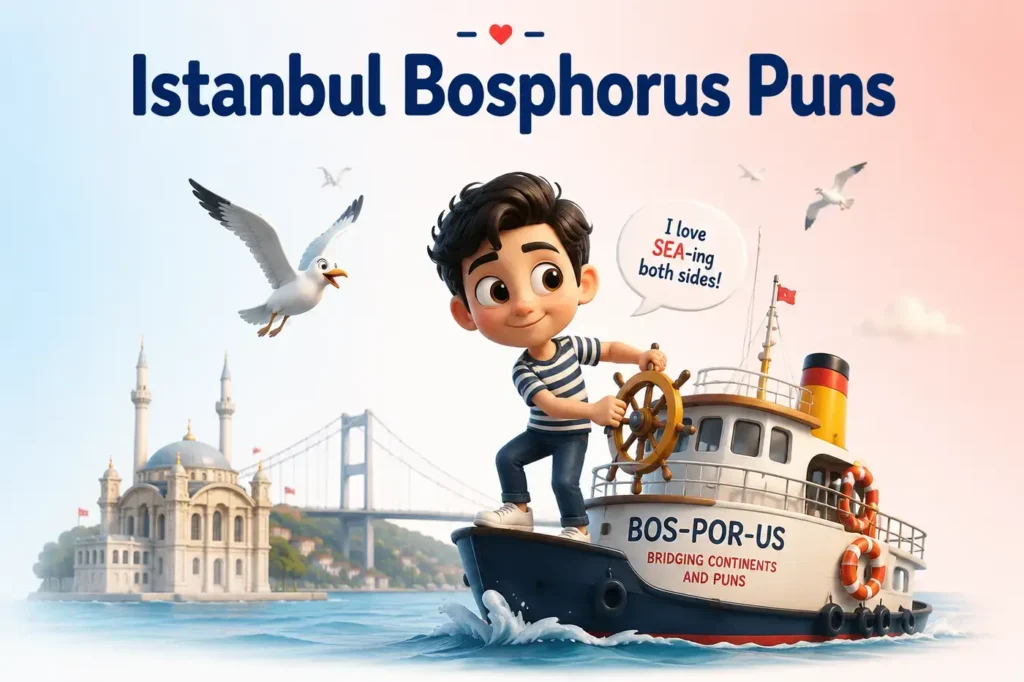 Istanbul Bosphorus Puns