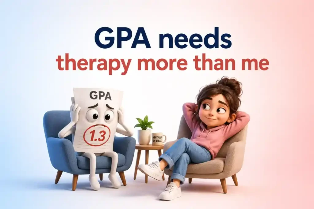 College puns about GPA struggles