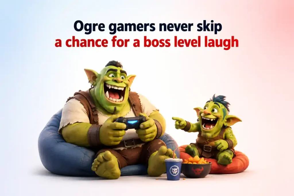 Ogre Puns For Gaming And Pop Culture Fans