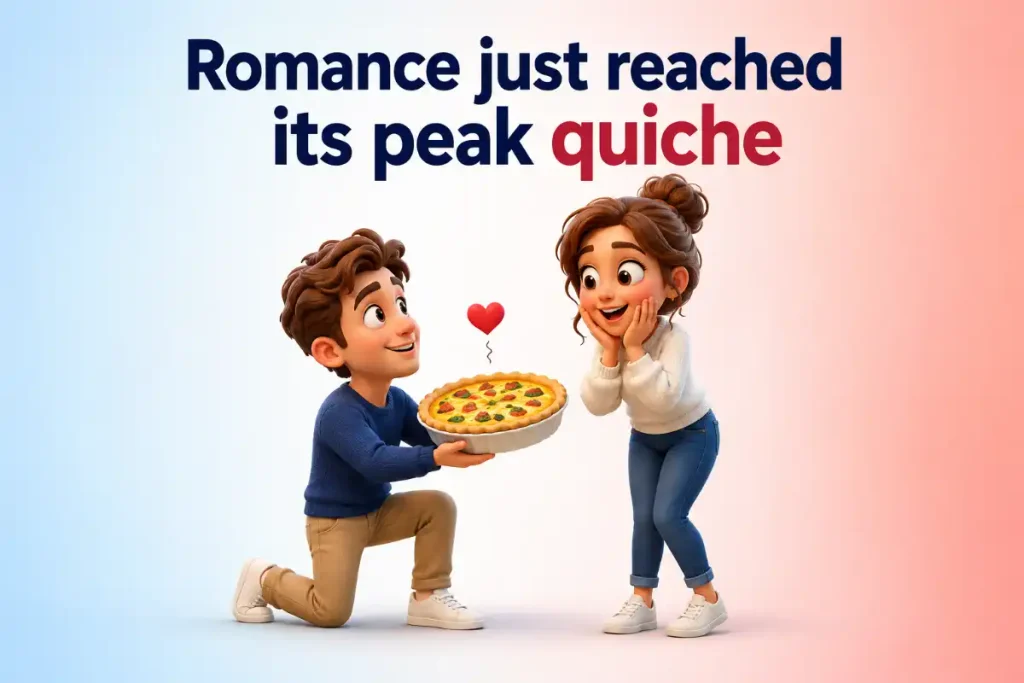 Romantic Quiche Puns For Couples