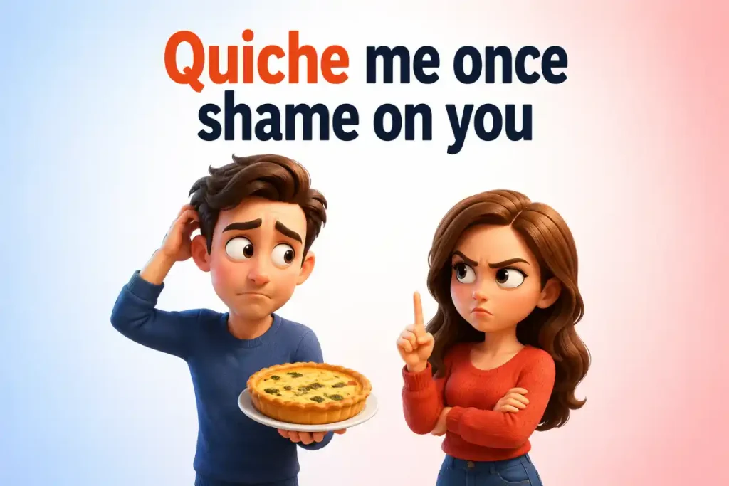Quiche Puns Based On Familiar Sayings