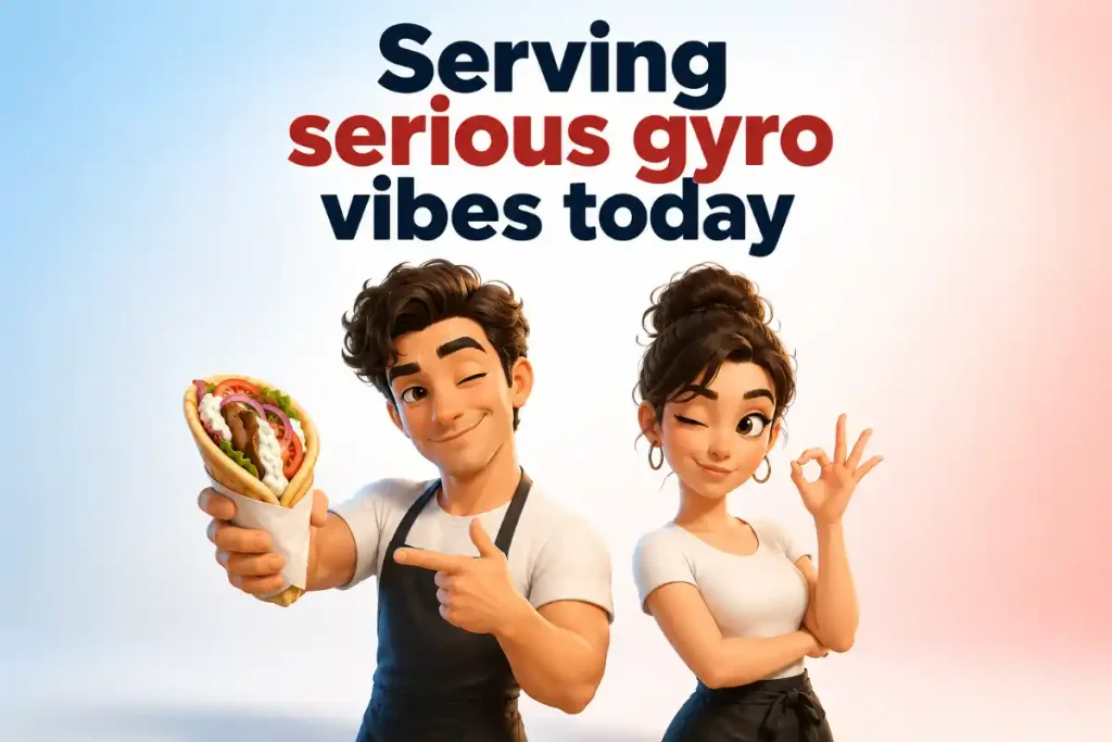 Gyro Puns For Short Captions And Quick Laughs