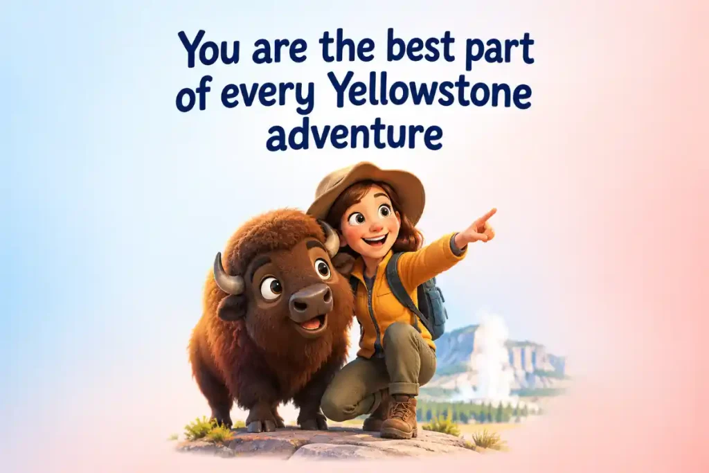 Yellowstone Puns For Romantic Messages