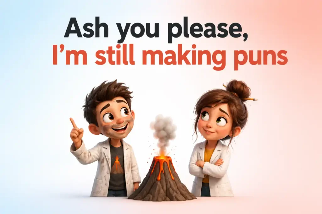 Ash Puns That Bring The Heat