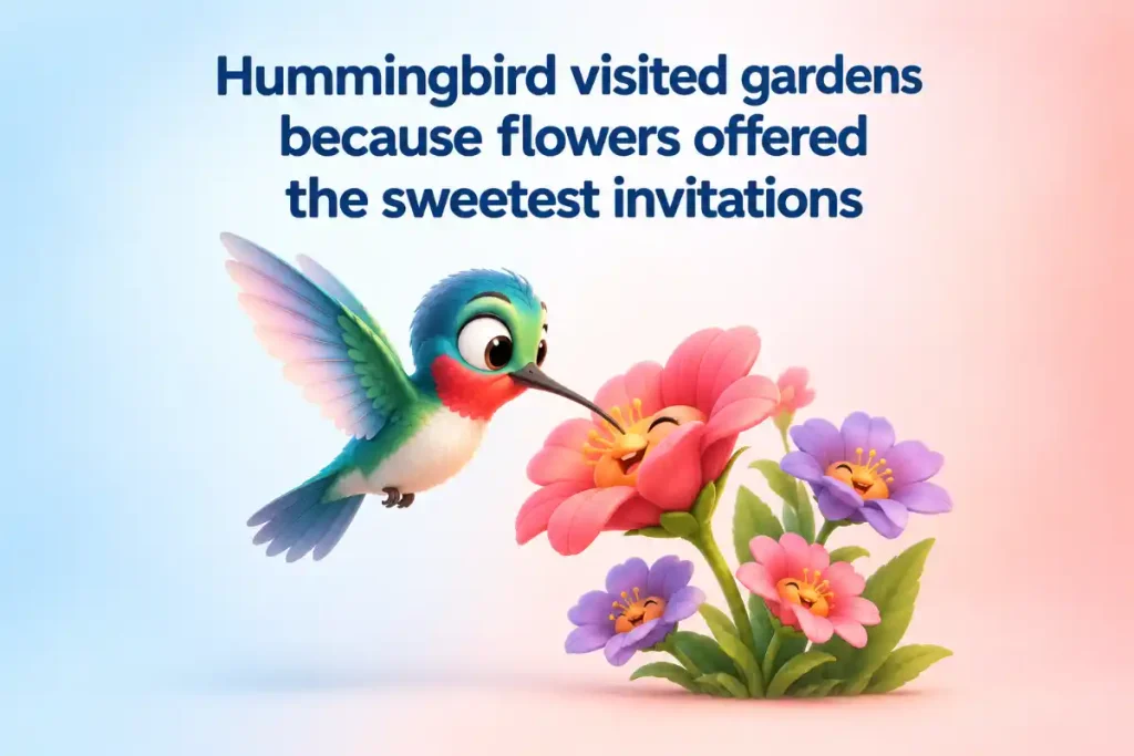 Hummingbird Puns For Garden Lovers