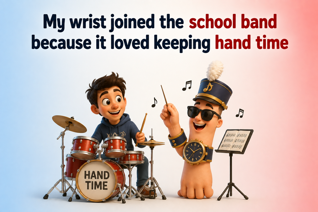 Wrist Puns For Kids And Family Fun