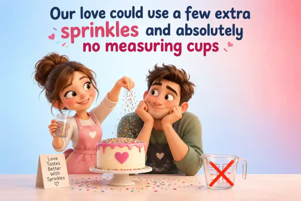 Sprinkle Puns For Romantic Messages
