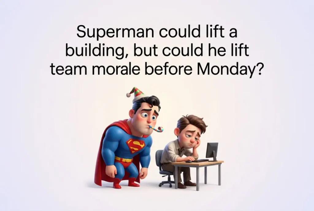 Superman Puns For Work And Office Humor